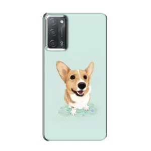 Чехлы с собаками для OPPO A55 (VPrint) (Корги)