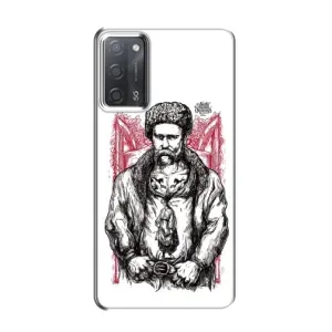 Чохли для OPPO A55 с принтом Тараса Шевченко (AlphaPrint) (Козак Шевченко)