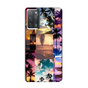 Силиконовый чехол с КАРТИНКАМИ лето для OPPO A55 (AlphaPrint) (Летний отпуск)