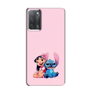 Чохол з принтом Стіч на OPPO A55 (Ліло і Стіч)