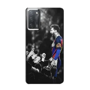 Чехлы Месси для OPPO A55 (AlphaPrint)