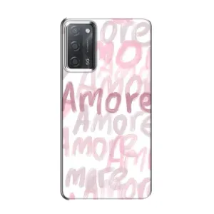 Чохол з розовим принтом для OPPO A55 (Аморе любов)