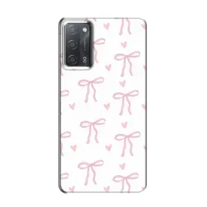 Чехол с бантиками на Оппо А55 (Маленькие бантики)