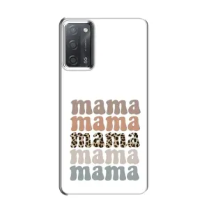 Чохли для мами на OPPO A55 (Текстовий колаж мама)