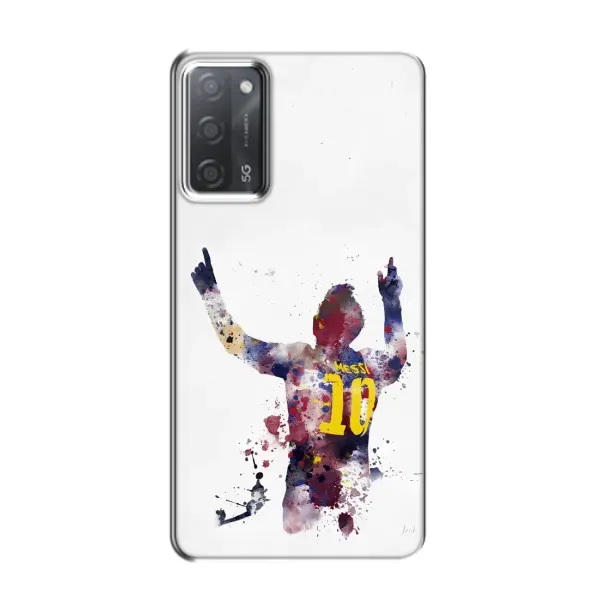 Чехол с принтом «Messi Barca» для OPPO A55