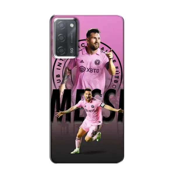 Чехол с принтом «Messi Miami» для OPPO A55