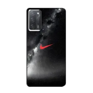Чохол для OPPO A55 - з принтом Найк (AlphaPrint) (Найк червоний)