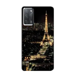 Чехол Эйфелева Башня для OPPO A55 - (AlphaPrint) (Ночной Париж)