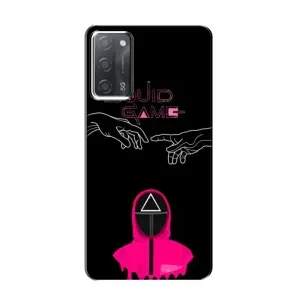 Чохол Гра в кальмара для OPPO A55 (Мінімалізм Гра кальмара)