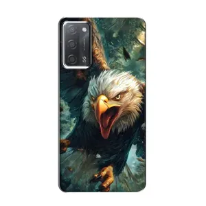 Чехол с картинкой «Хищники» для OPPO A55 (Орел в полете)