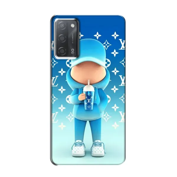 Чохол з принтом «Хлопець LV» для OPPO A55