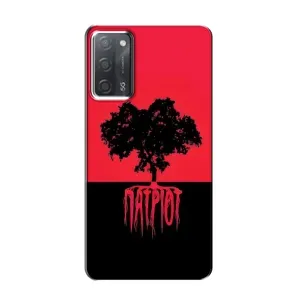 Украинские Чехлы для OPPO A55 с картинкой УПА (AlphaPrint) (Патріот)