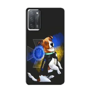 Чохли з картинкою собаки Патрон для OPPO A55 (AlphaPrint) (Патрон собачка)