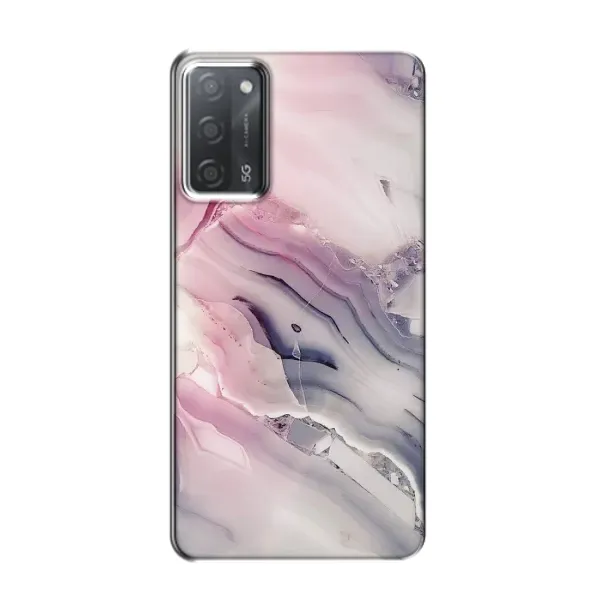 Чехол с принтом «Пурпурный Мрамор» для OPPO A55