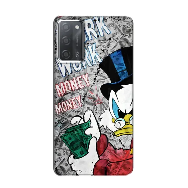 Чехол с принтом «Работа Работа» для OPPO A55