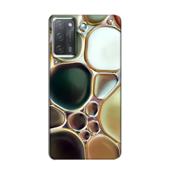 Чехол с принтом «Радужный Мрамор» для OPPO A55