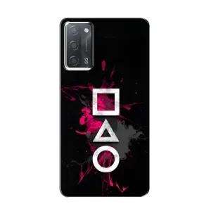 Чохол Гра в кальмара для OPPO A55 (Символи Гра кальмара)