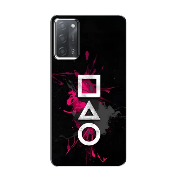 Чохол з принтом «Символи Гра кальмара» для OPPO A55