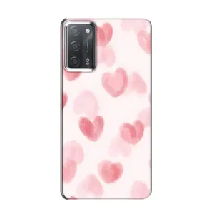 Чехол с розовым рисунком для OPPO A55