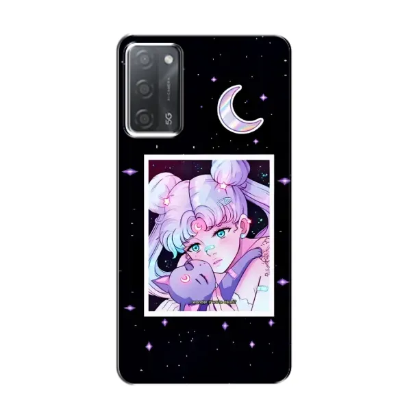 Чохол з принтом «Сейлор Мун» для OPPO A55