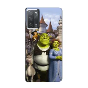 Чехол с мультфильмом Шрек на OPPO A55