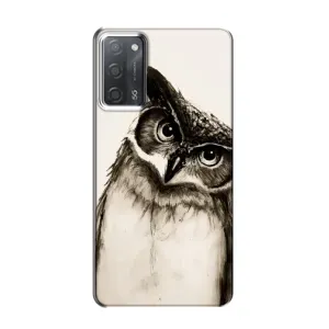 Чехол с птицами на OPPO A55 (VPrint) (Сова)