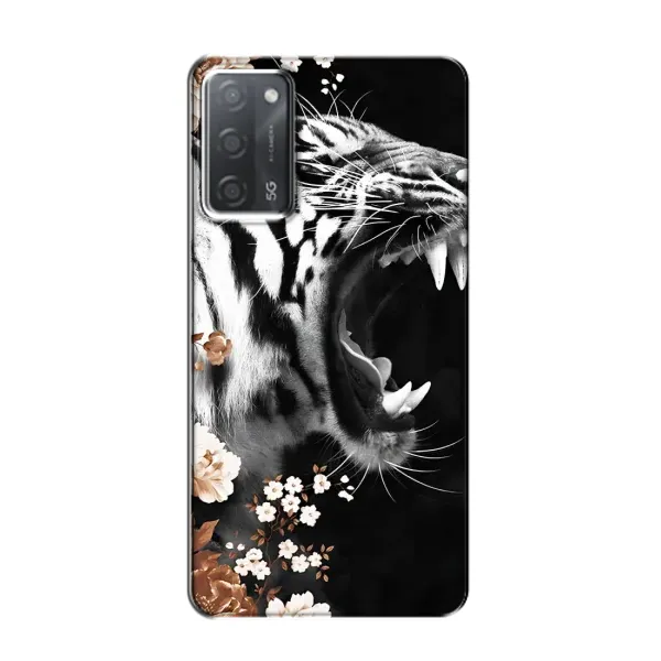 Чехол с принтом «Стильный ТИГР» для OPPO A55
