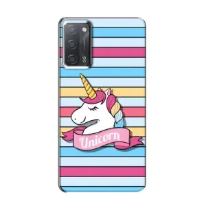 Чехол для Оппо А55 - (Единорожки - Новинки) (AlphaPrint) (Unicorn)