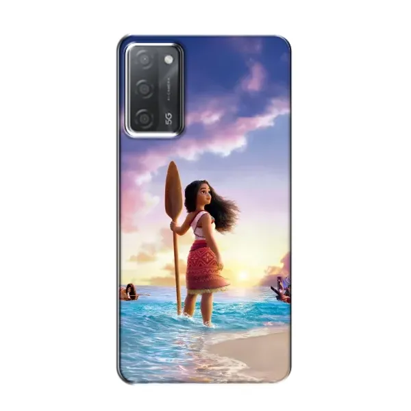 Чохол з принтом «Моана з веслом» для OPPO A55