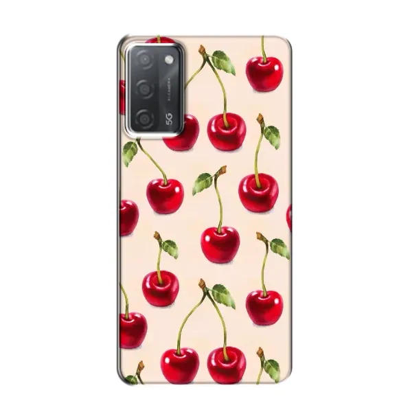 Чехол с принтом «Вишня» для OPPO A55