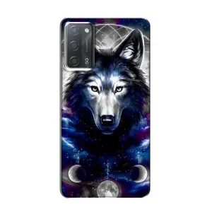 Защитные чехлы для Оппо А55 (AlphaPrint) (ХИТ продаж) ВОЛК (Волк)