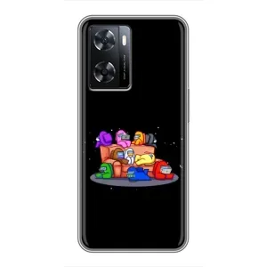 Чохли Амонг Ас для Oppo a57s (AlphaPrint) (Амонг-ас)