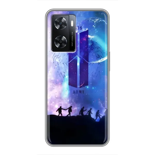 Чехол с принтом «Army BTS» для OPPO A57s
