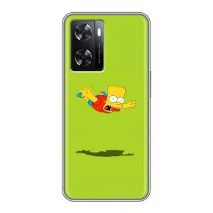 Чjхол з Сімпсонами для Oppo a57s (VPrint) (Барт Сімпсон)