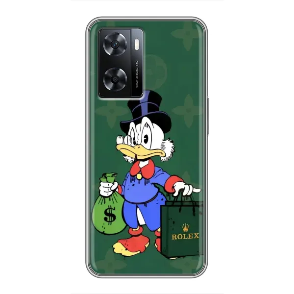 Чохол з принтом «Богата Утка» для OPPO A57s
