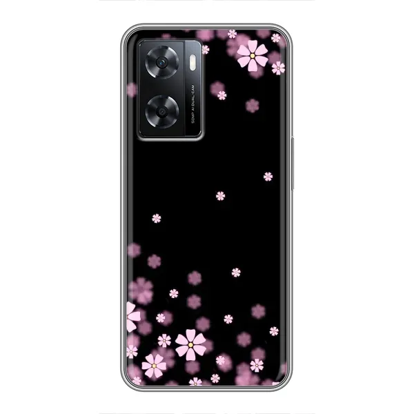 Чехол с принтом «Цветочки маленькие» для OPPO A57s