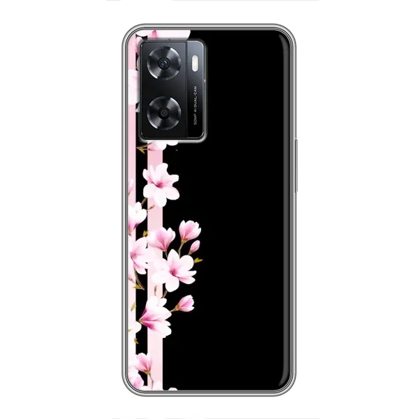 Чехол с принтом «Цветочки» для OPPO A57s