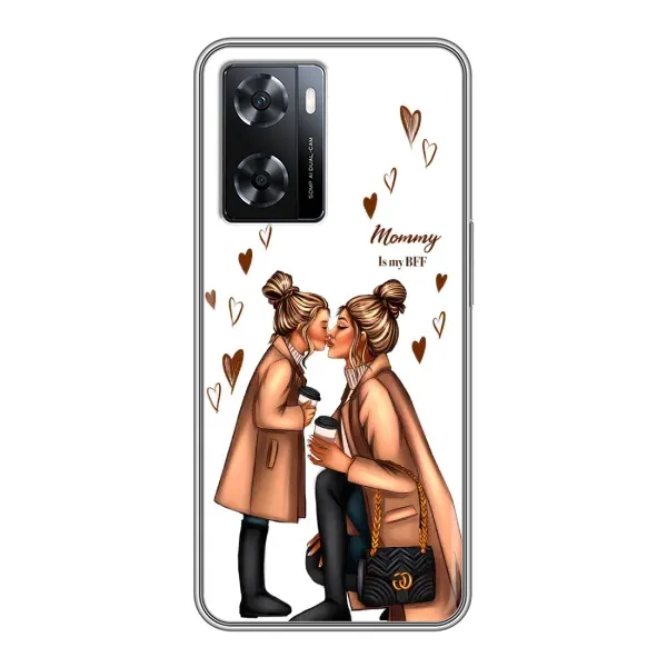 Чехол с принтом «Дочка и мама» для OPPO A57s Чехол с принтом «Дочка и мама» для OPPO A57s