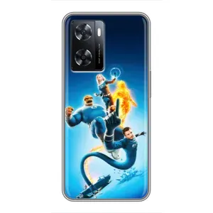 Чохол з принтом Фантастична четвірка для Oppo a57s (Герої Фантастична Четвірка)
