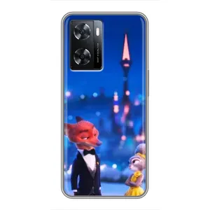 Чохол Зоотрополіс на Oppo a57s (Романтичний вечір Зоотрополіс)