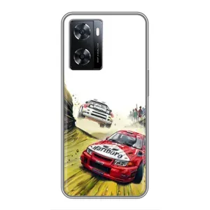 Чохли з Машинами на OPPO а57с (VPrint) (Гоночні Тачки)