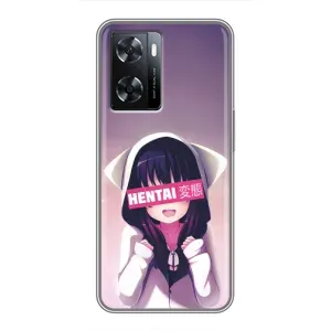 Чохли Персонажі Аніме Наруто для Oppo a57s (AlphaPrint) (Hentai chan)