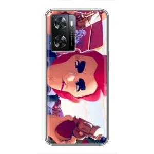 Чехол для Oppo a57s Бравл Старс (VPrint) (Кольт)