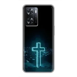 Чехол для Oppo a57s (AlphaPrint) - (Христианские)