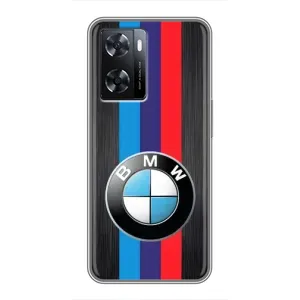 Чохол для OPPO а57с - з принтом БМВ (AlphaPrint) (Лого BMW)