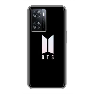 Чохли BTS для Oppo a57s (AlphaPrint) (Лого BTS)