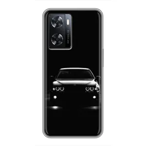 Чохол для OPPO а57с - з принтом БМВ (AlphaPrint) (Машина BMW)