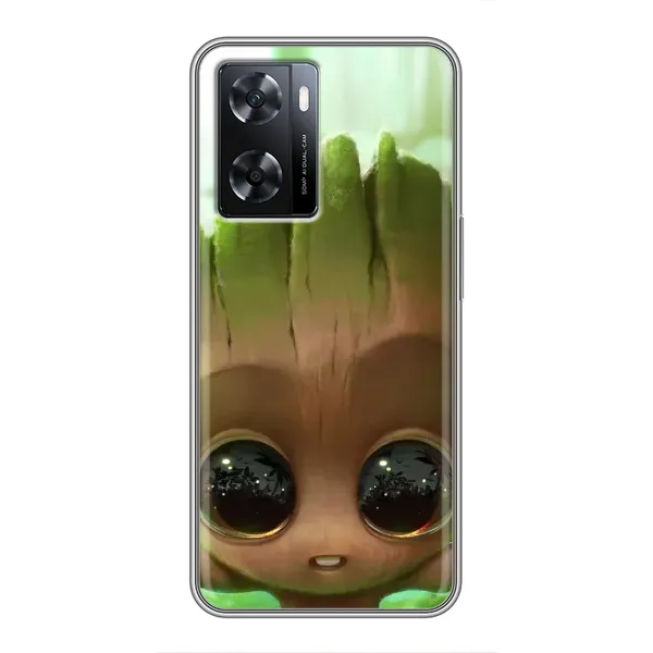 Чохол з принтом «Милий Грут» для OPPO A57s Чохол з принтом «Милий Грут» для OPPO A57s