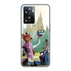 Чохол Зоотрополіс на Oppo a57s (Герої мультфільму Зоотрополіс)