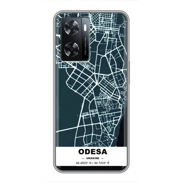 Чехол с принтом «Одесса» для OPPO A57s